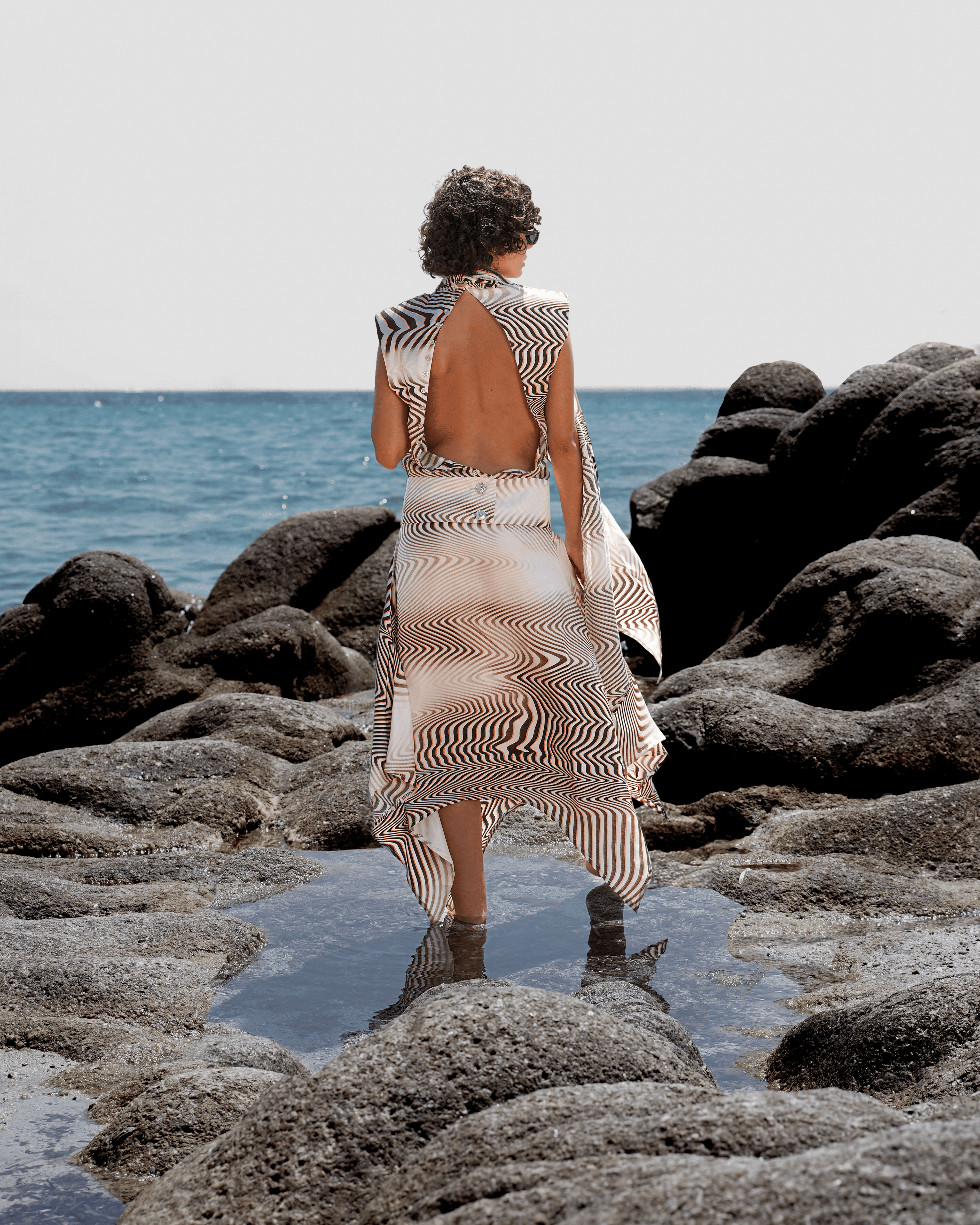 CELINE BLOUSE ZEBRA