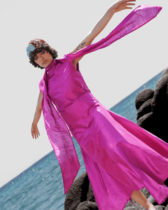 CELINE BLOUSE FUSHIA
