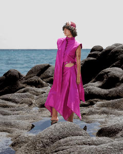 CELINE BLOUSE FUSHIA
