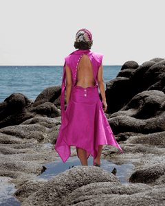 CELINE BLOUSE FUSHIA