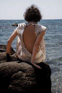 CELINE BLOUSE ZEBRA
