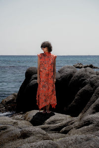 PALACE SKIRT LINEN SEQUINS